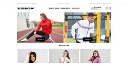 Онлайн магазин за мъжки и дамски дрехи Еnsonstore.com: Начална страница