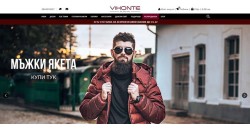 Онлайн магазин за мъжки облекла Vikonte.eu: Начална страница