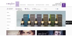 Онлайн магазин за натурална козметика „Рефан“: Начална страница